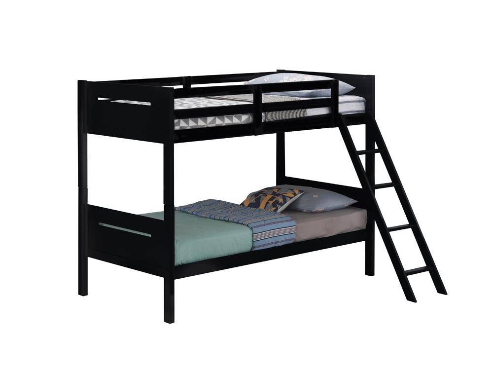 Littleton - Littleton Littleton Twin/Twin Bunk Bed Black