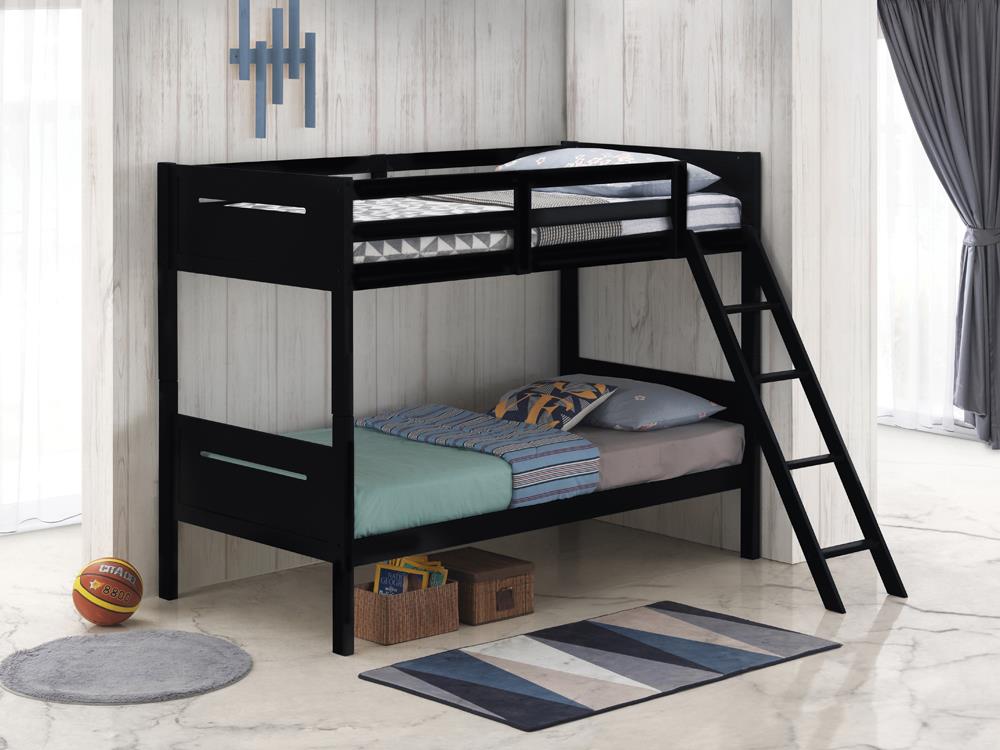 Littleton - Littleton Littleton Twin/Twin Bunk Bed Black