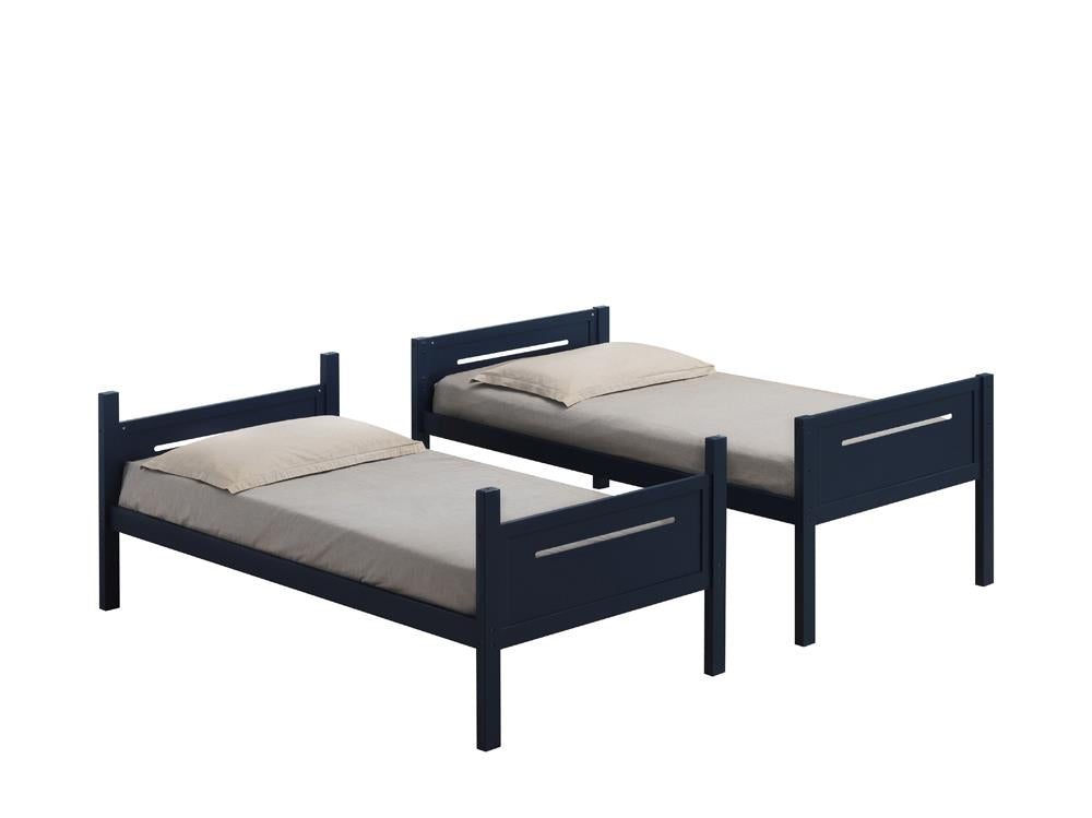 Littleton - Littleton Twin/Twin Bunk Bed Blue