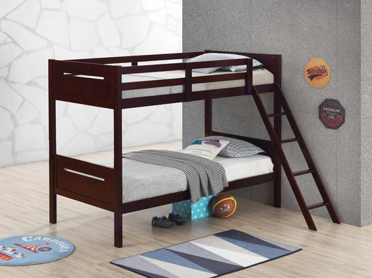 Littleton - Littleton Littleton Twin/Twin Bunk Bed Espresso