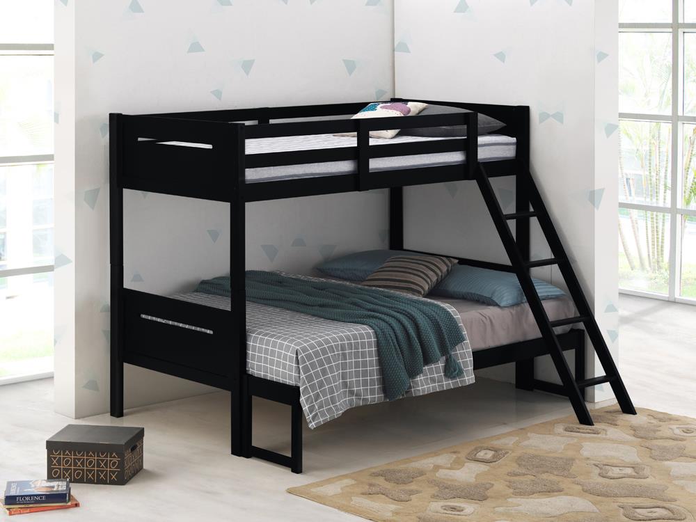 Littleton - Littleton Littleton Twin/Full Bunk Bed Black