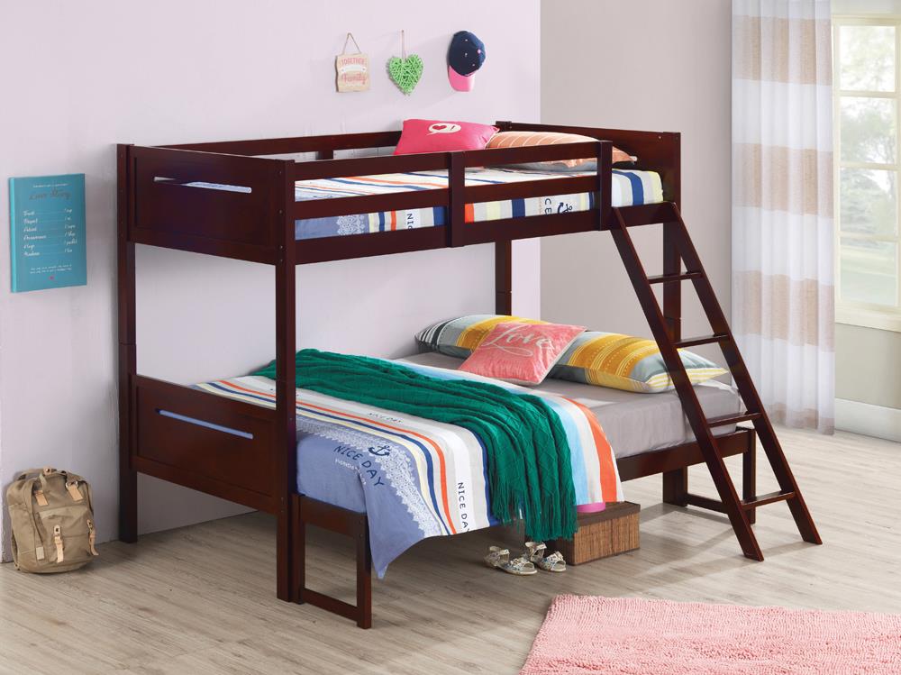 Littleton - Littleton Littleton Twin/Full Bunk Bed Espresso