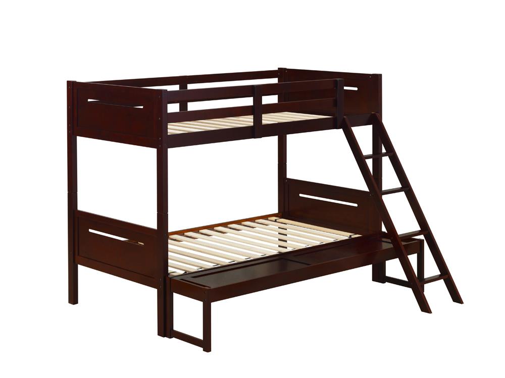 Littleton - Littleton Littleton Twin/Full Bunk Bed Espresso