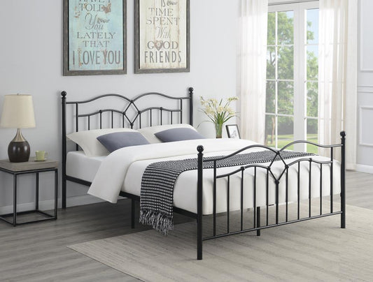 Klossen - Klossen Metal Queen Bed Black