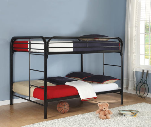 Morgan - Morgan Full over Full Bunk Bed Black