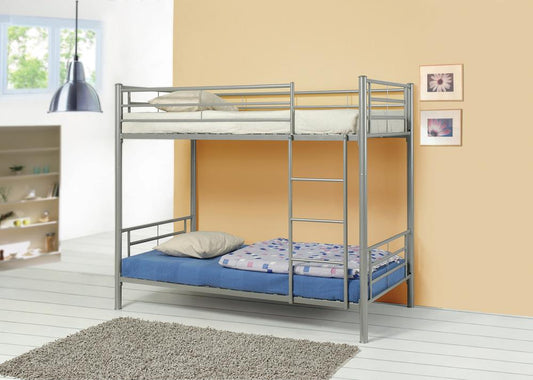 Hayward - Hayward Twin over Twin Bunk Bed Silver