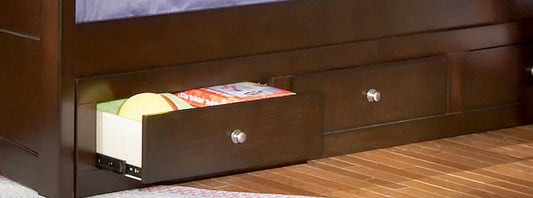 Jasper - Jasper Twin Under Bed Storage Cappuccino
