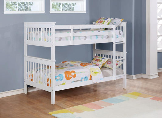Chapman - Chapman Twin over Twin Bunk Bed White