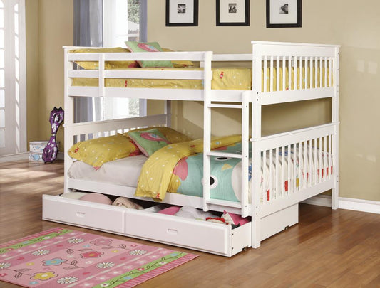 Chapman - Chapman Full over Full Bunk Bed White