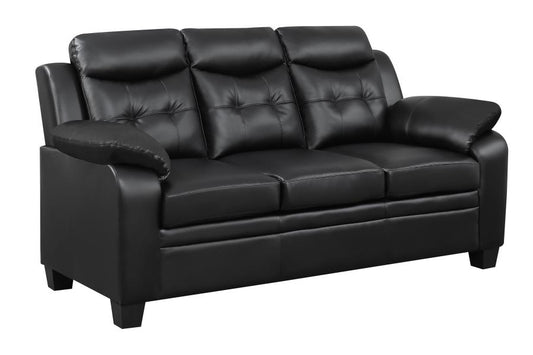 Finley - Finley Tufted Upholstered Sofa Black