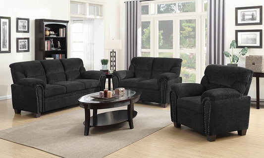 Clemintine - Clemintine Upholstered Pillow Top Arm Living Room Set