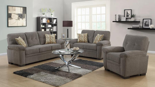 Fairbairn - Fairbairn Upholstered Sofa Oatmeal