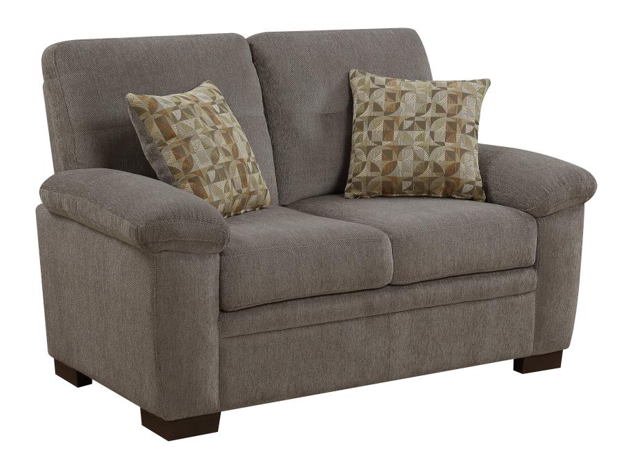 Fairbairn - Fairbairn Upholstered Loveseat Oatmeal