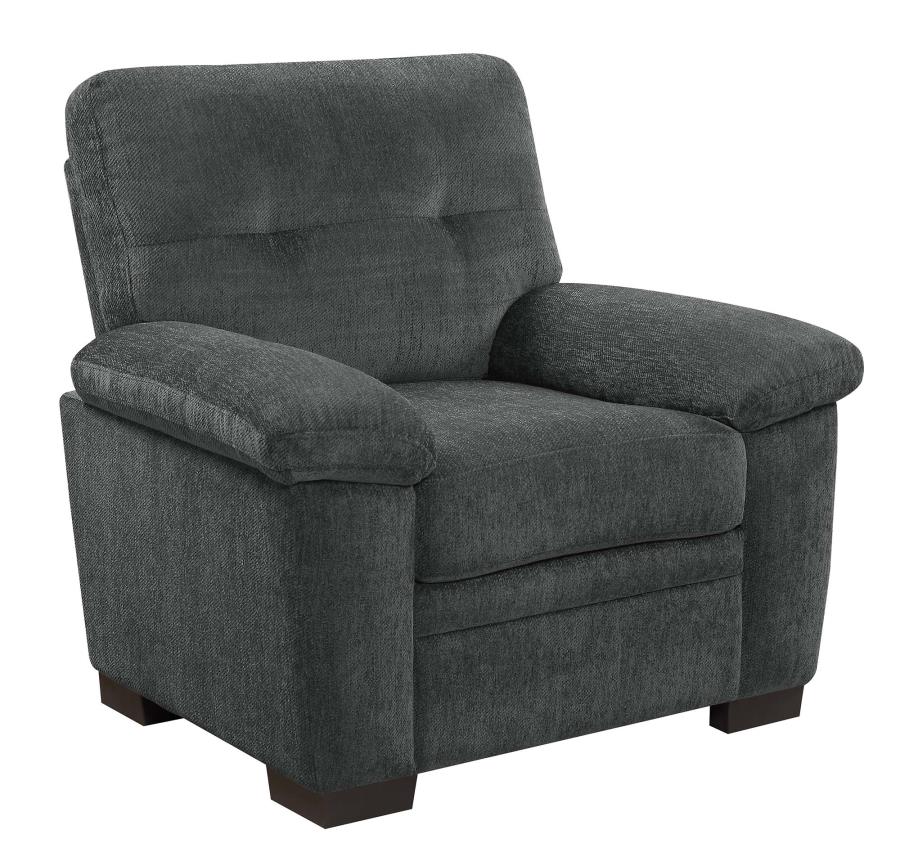 Fairbairn - Fairbairn Upholstered Chair Charcoal