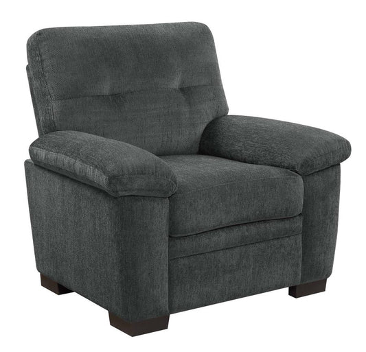Fairbairn - Fairbairn Upholstered Chair Charcoal