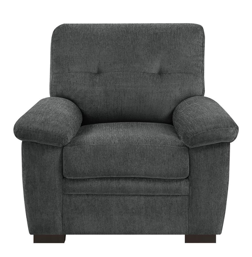 Fairbairn - Fairbairn Upholstered Chair Charcoal