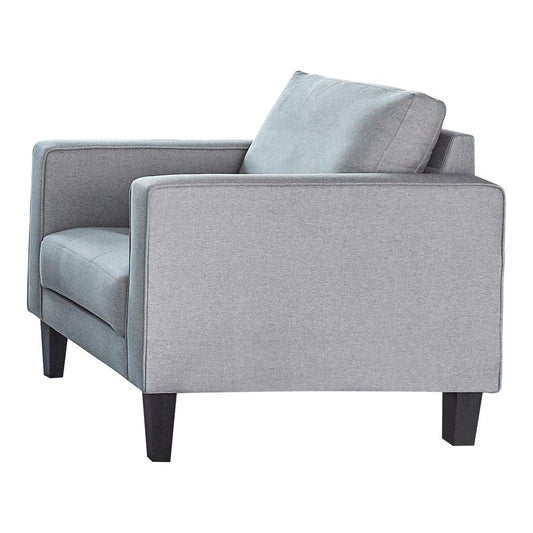 Lennox - Lennox Track Arm Upholstered Chair Charcoal