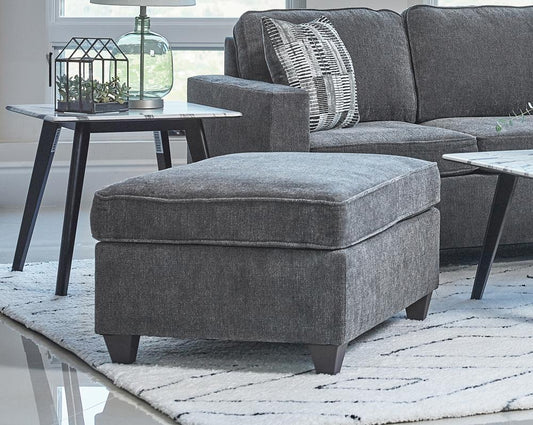 Mccord - Mccord Upholstered Ottoman Dark Grey