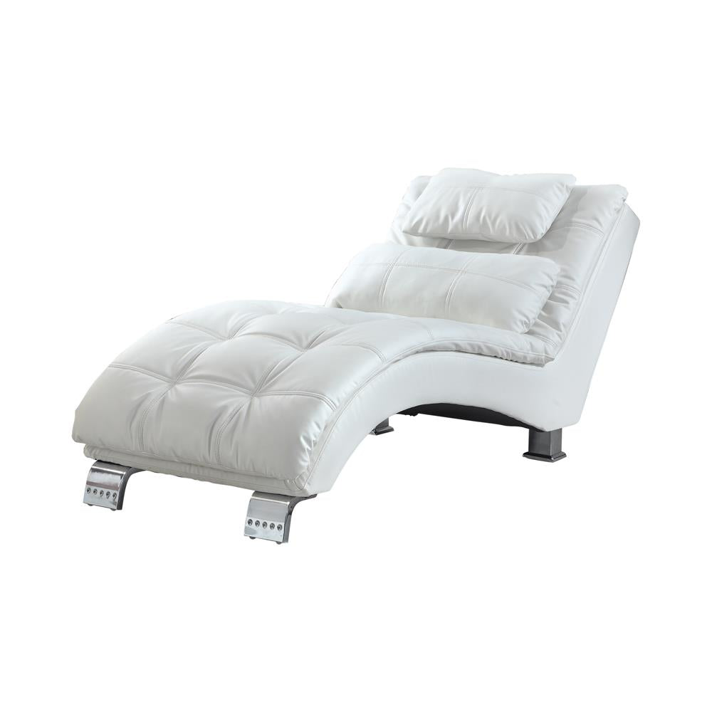 Dilleston - Dilleston Upholstered Chaise White