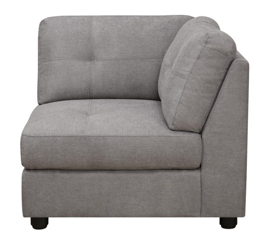 Claude - Claude Tufted Cushion Back Corner Dove