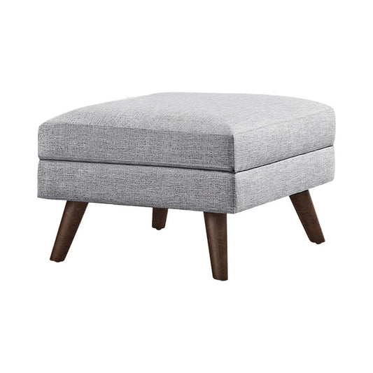 Churchill - Churchill Ottoman with Tapered Legs Grey