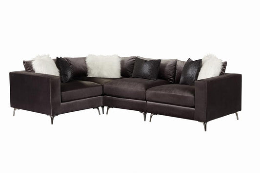 Schwartzman - Schwartzman Removable Cushion Corner Charcoal