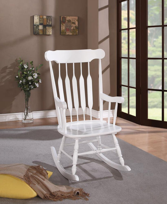 Gina - Gina Back Rocking Chair White