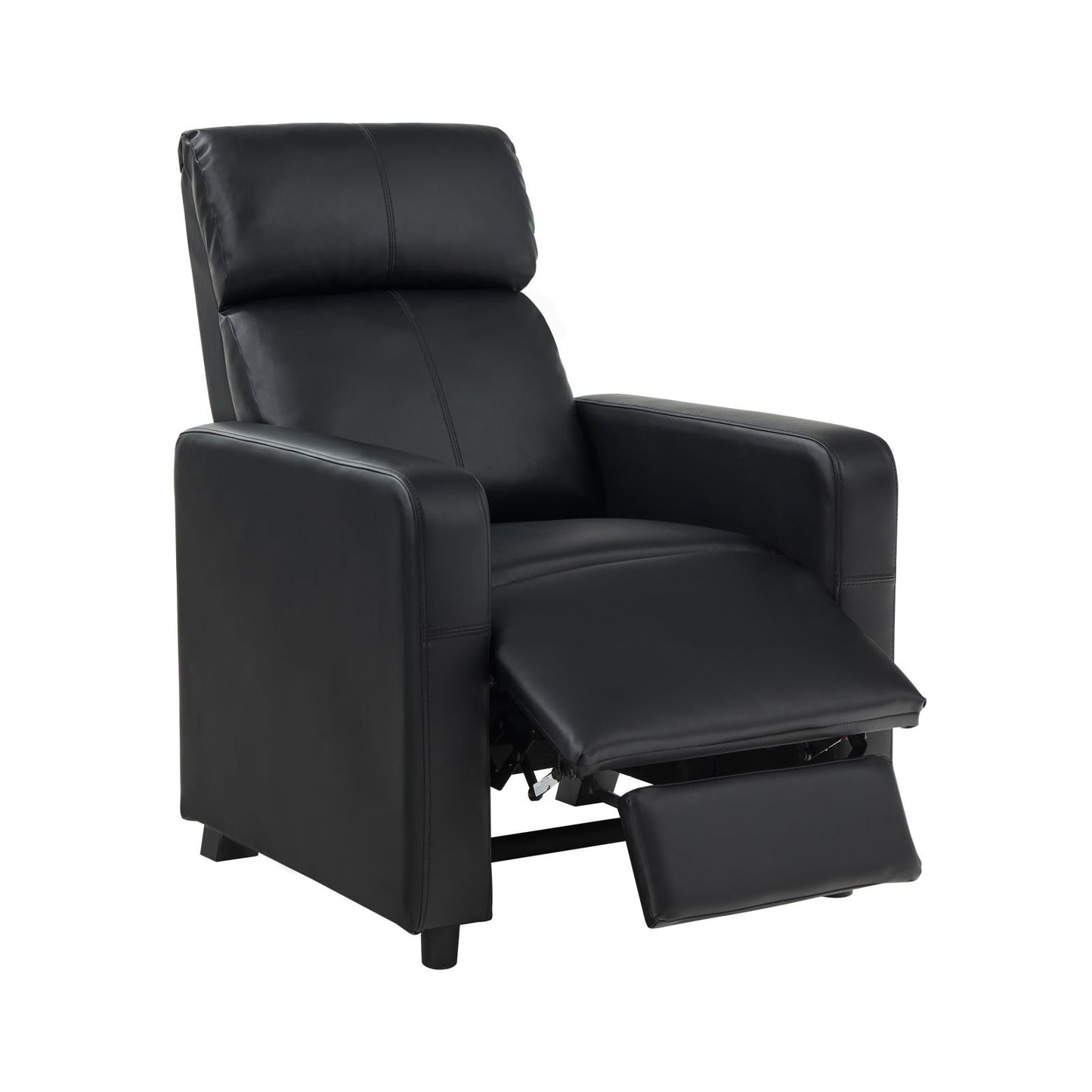 Toohey - Toohey Home Theater Push Back Recliner Black