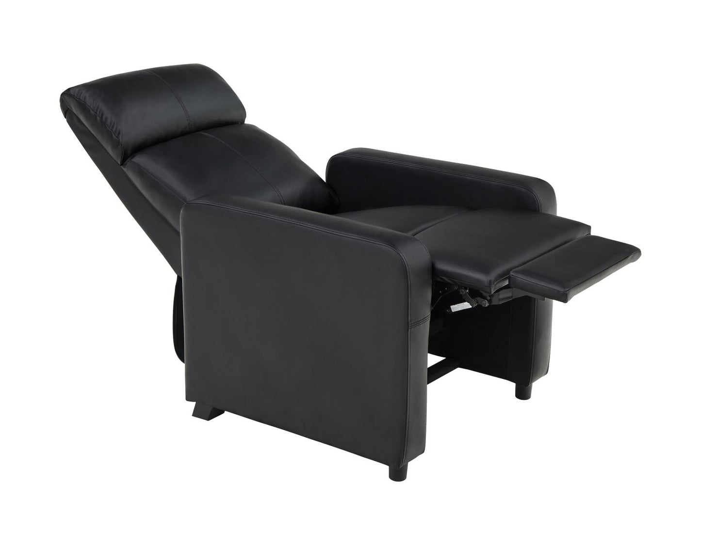 Toohey - Toohey Home Theater Push Back Recliner Black