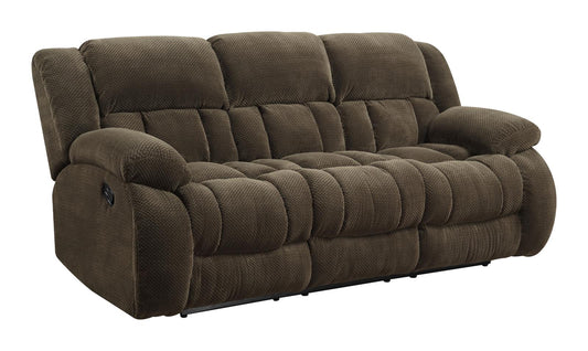 Weissman - Weissman Pillow Top Arm Motion Sofa Chocolate