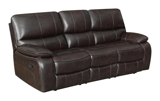 Willemse - Willemse Motion Sofa with Drop-down Table Dark Brown