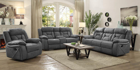 Higgins - Higgins Upholstered Tufted Living Room Set