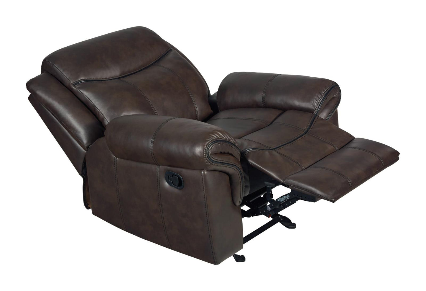 Sawyer - Sawyer Upholstered Glider Recliner Cocoa