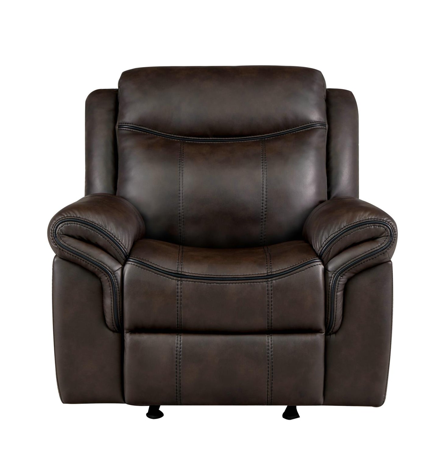 Sawyer - Sawyer Upholstered Glider Recliner Cocoa