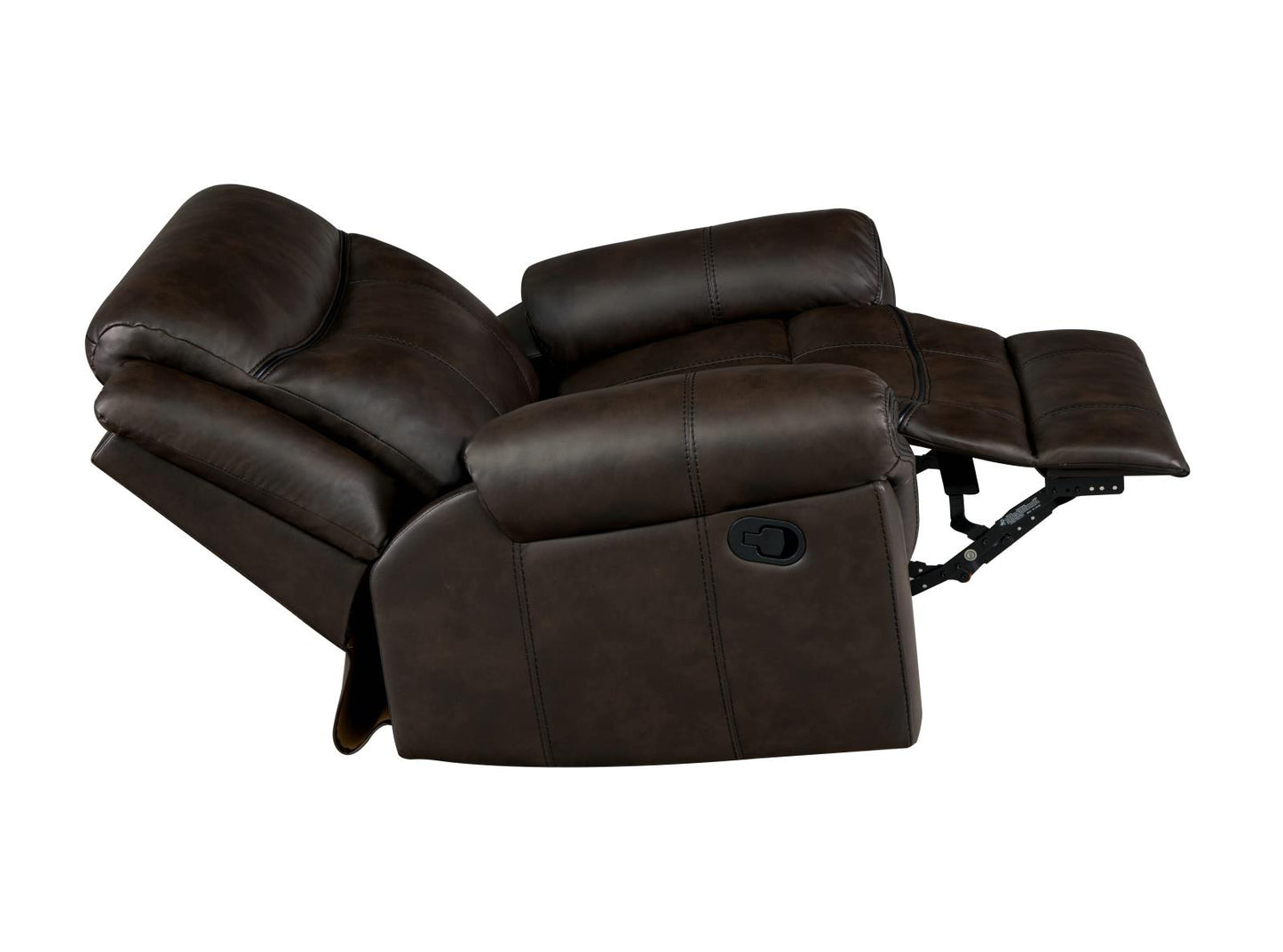 Sawyer - Sawyer Upholstered Glider Recliner Cocoa