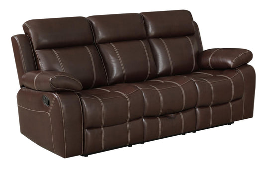 Myleene - Myleene Motion Sofa with Drop-down Table Chestnut