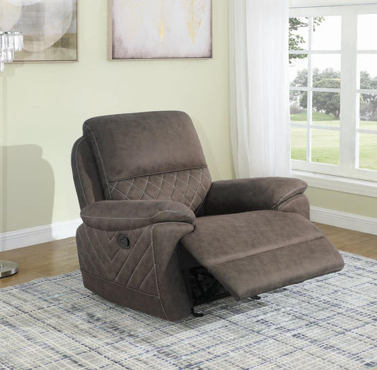 Variel - Variel Glider Recliner Taupe