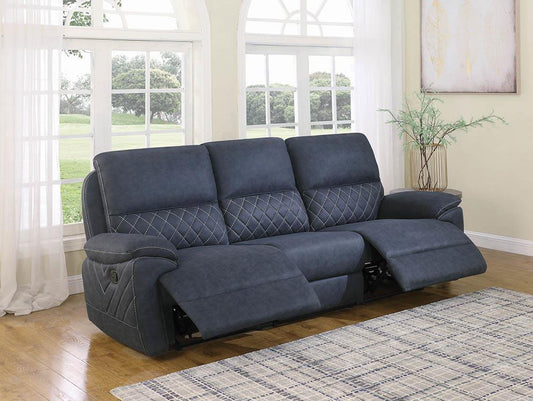 Variel - Variel Upholstered Tufted Motion Sofa