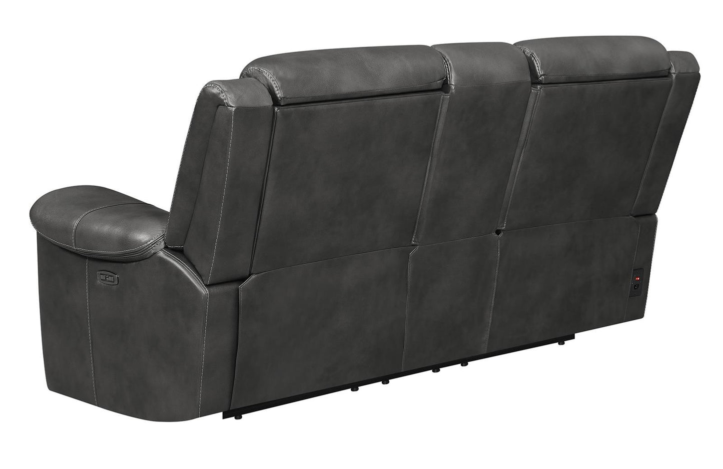 Shallowford - Shallowford 2-piece Power^2 Living Room Set Hand Rubbed Charcoal