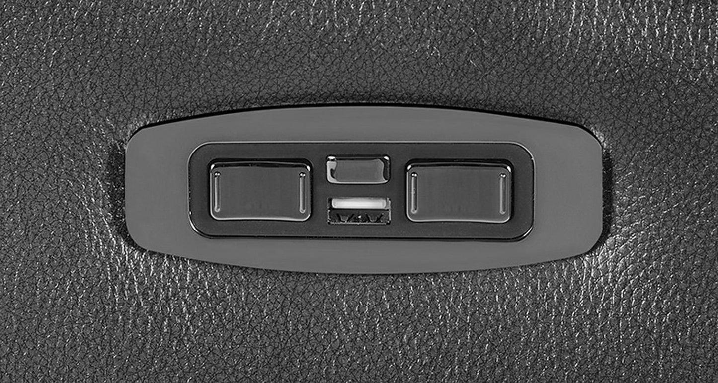 Shallowford - Shallowford 3-piece Power^2 Living Room Set Hand Rubbed Charcoal