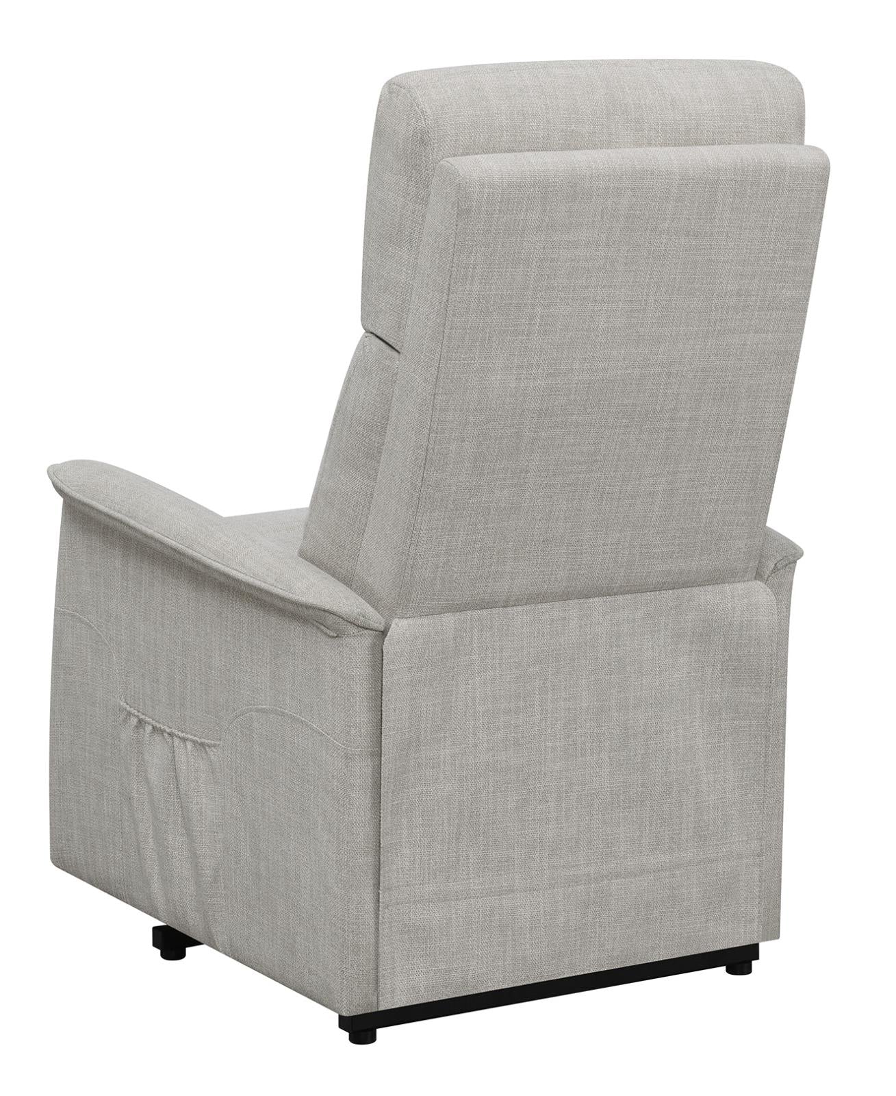 Herrera - Herrera Power Lift Recliner with Wired Remote Beige