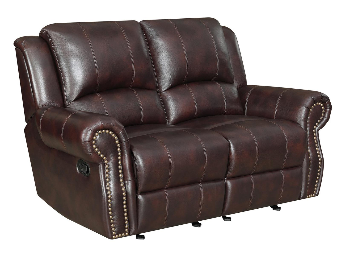 Sir Rawlinson - Sir Rawlinson Upholstered Living Room Set Dark Brown