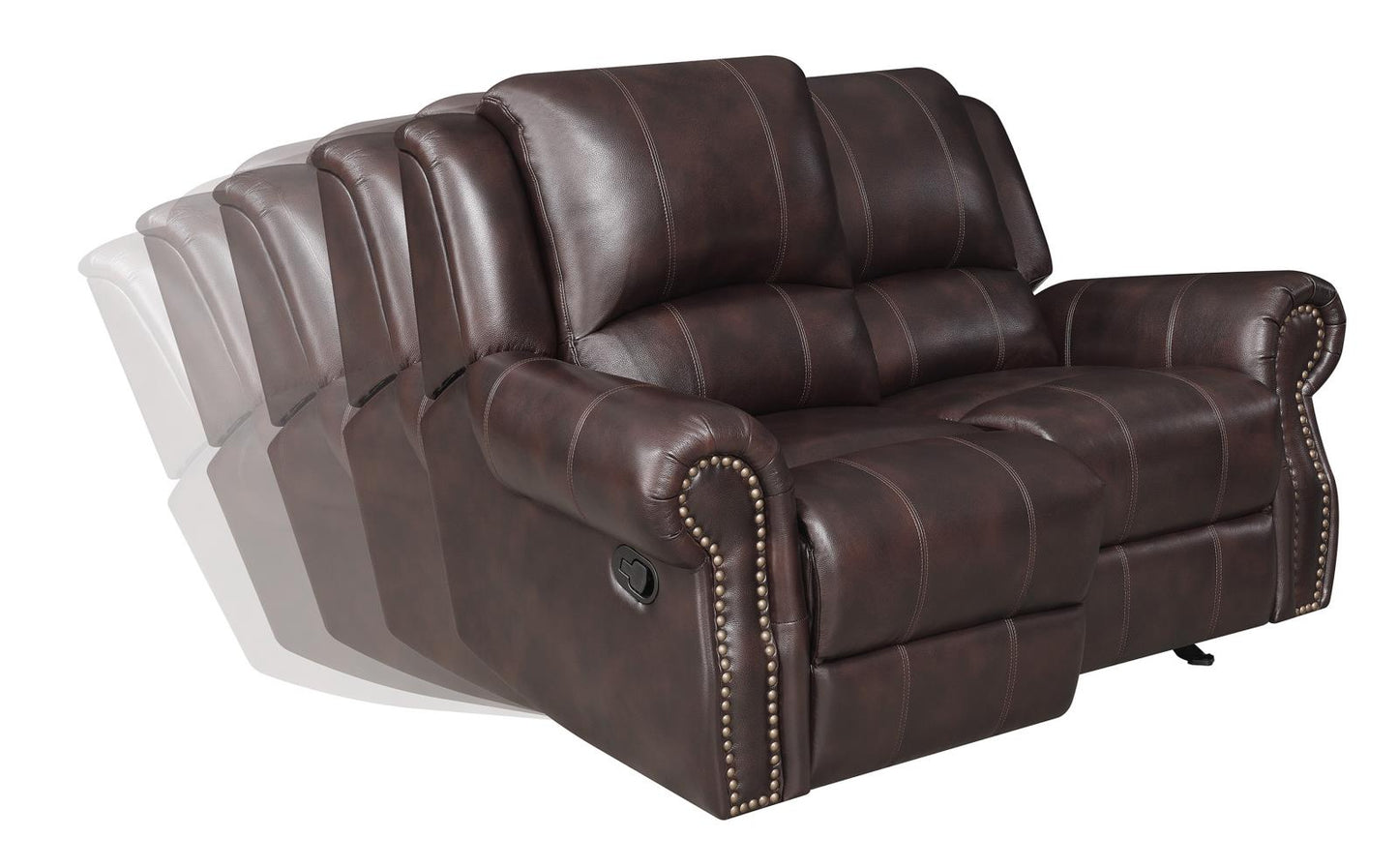 Sir Rawlinson - Sir Rawlinson Upholstered Living Room Set Dark Brown