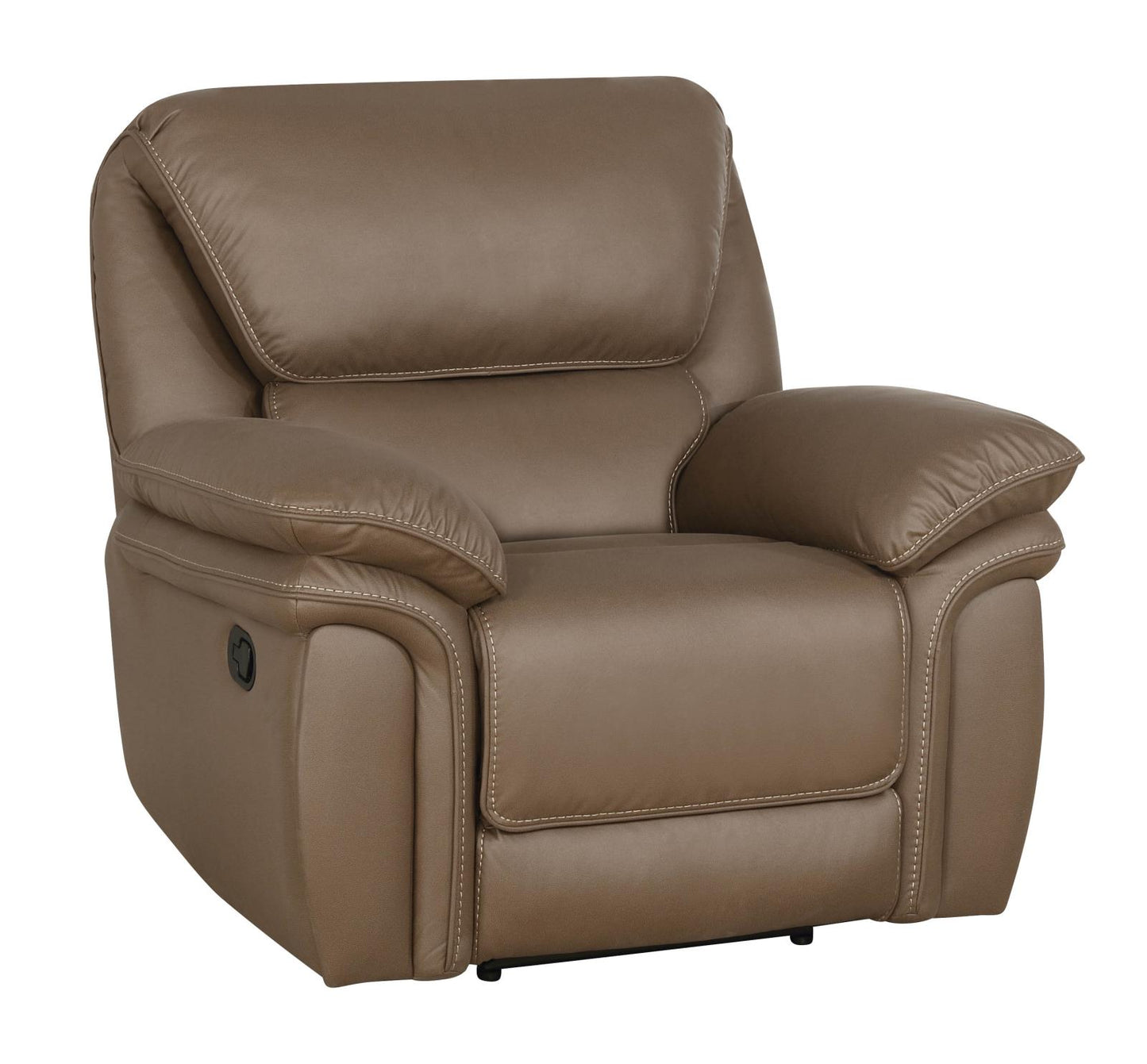 Breton - Breton Upholstered Tufted Back Recliner