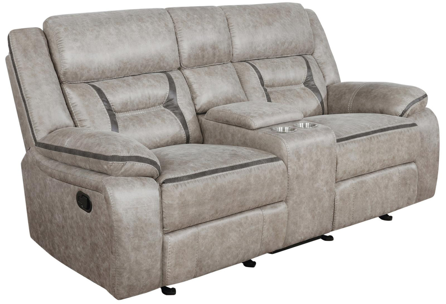 Greer - Greer Upholstered Tufted Living Room Set