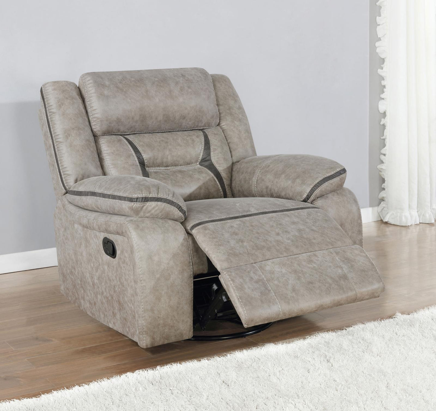 Greer - Greer Upholstered Tufted Living Room Set