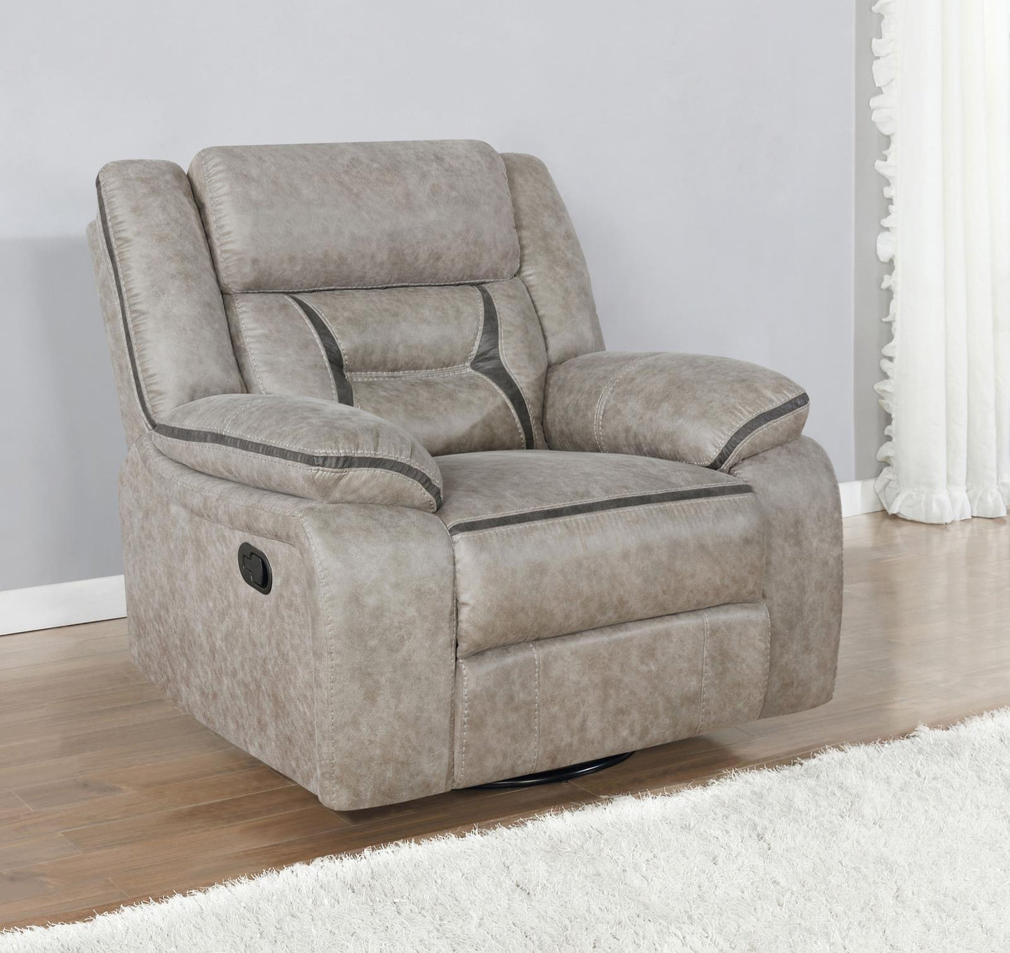 Greer - Greer Upholstered Tufted Living Room Set