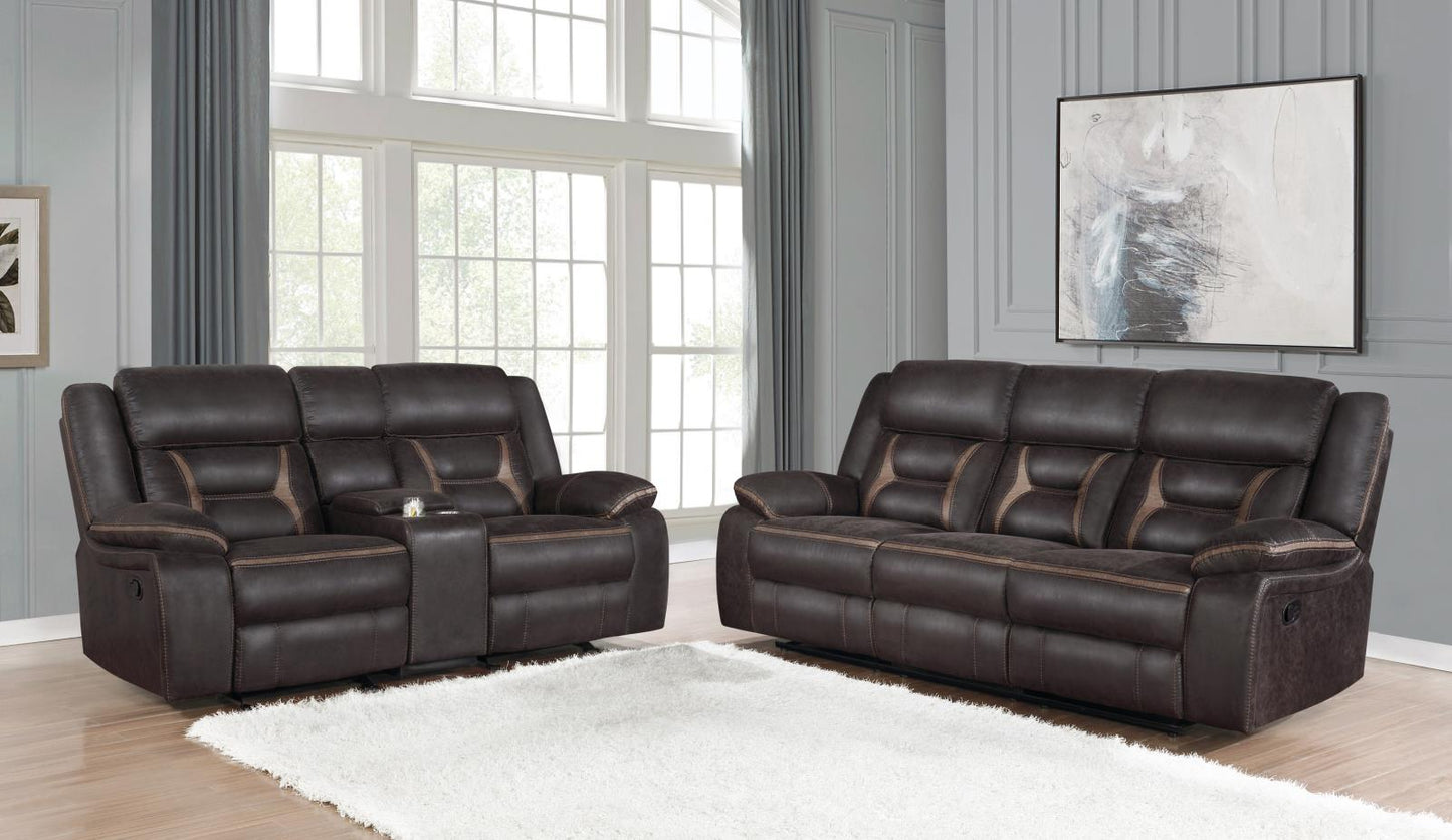 Greer - Greer Upholstered Tufted Living Room Set