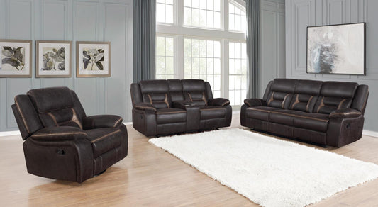 Greer - Greer Upholstered Tufted Living Room Set