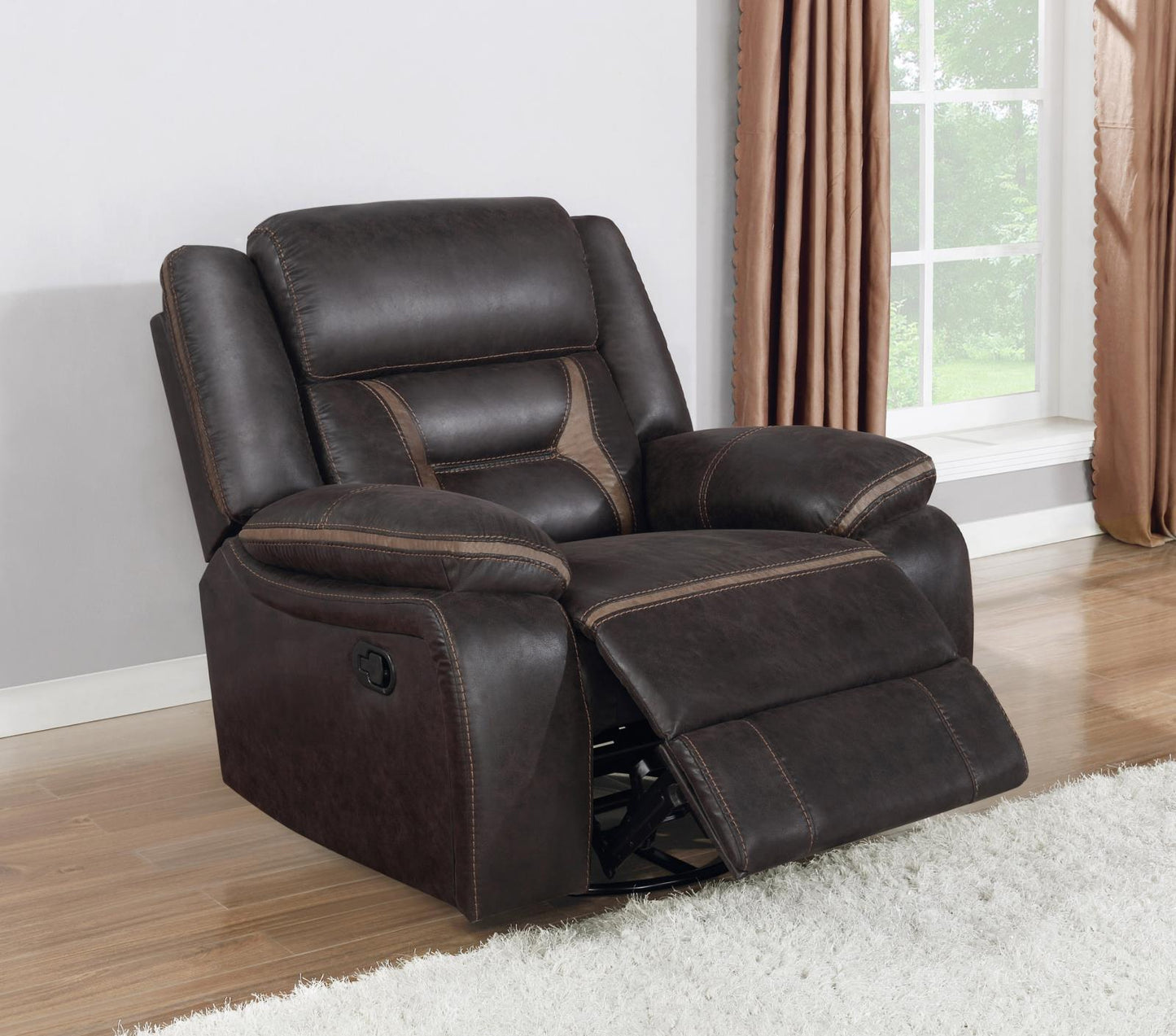 Greer - Greer Upholstered Tufted Living Room Set